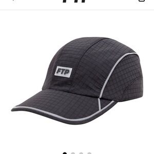 FTP Men's Black Dropdown Runner Cap
